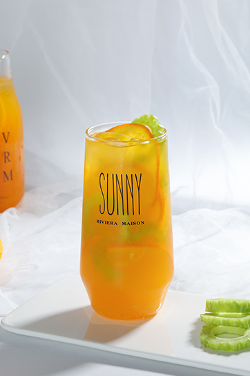 鮮橙苦瓜冰冰茶